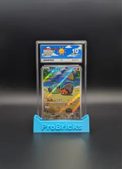 Pokemon Dwebble 135/086 Art Rare - Black Bolt - Ace Label Gem Mint 10 (ACE) - Image 1