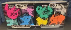 (2) Pokemon TCG SWSH: Evolving Skies Elite Trainer Box ETB NEW FACTORY SEALED! - Image 1