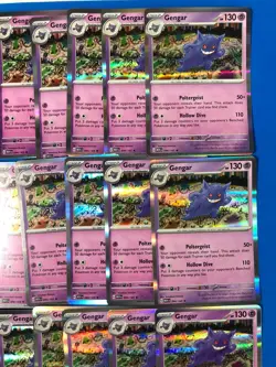 Gengar Holo 15 CARD LOT!! NM 094/165 Scarlet & Violet 151 Pokemon Card - Image 2