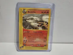 ARCANINE 3/144 Skyridge RARE NON-HOLO E-Series Pokemon TCG card - Image 3
