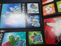 Pokemon Card Coris Promo Non Holo Sticker x4 Gyarados Snorlax etc #5304 - Image 3