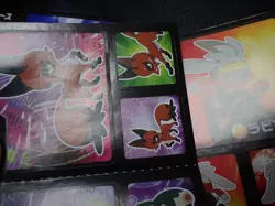 Pokemon Card Coris Promo Non Holo Sticker x4 Gyarados Snorlax etc #5304 - Image 5