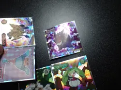 Pokemon Wafer Promo Holo Sticker x9 Gengar Snorlax etc #4666 - Image 4