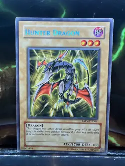 Hunter Dragon TAEV-EN004 - Misprint Secret Rare Lettering VLP (slot#123) - Image 1