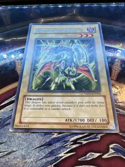 Hunter Dragon TAEV-EN004 - Misprint Secret Rare Lettering VLP (slot#123) - Image 4