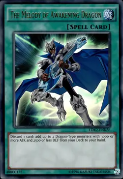 The Melody Of Awakening Dragon - Ultra Rare LDK2-ENK26 - NM - YuGiOh - Image 1