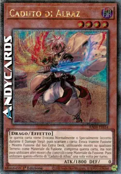 CADUTO DI ALBAZ (Fallen Of Albaz) • Quarter Century • RA04 IT034 • 1Ed • Yugioh! - Image 1