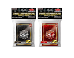 YUGIOH Sleeve Card Protector 25th Anniversary "Quarter Century" 100 pcs KONAMI - Image 1