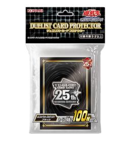 YUGIOH Sleeve Card Protector 25th Anniversary "Quarter Century" 100 pcs KONAMI - Image 2