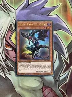 SR06-EN000 Lilith, Lady Of Lament Ultra Rare 1st Edition NM Yugioh Card - Image 1