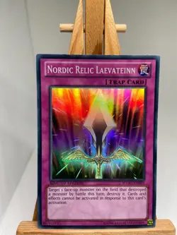 Nordic Relic Laevateinn - Super Rare Limited Edition WGRT-EN089 - NM - YuGiOh - Image 1