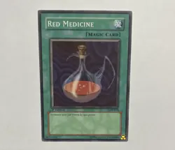 Yugioh Red Medicine 2002 Common LOB-054 1st Edition MP - Image 1