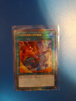 Polymerization 1st Edition Quarter Century Secret Rare RA02-EN047 Yu-Gi-Oh! N.M - Image 1