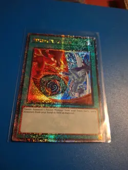 Polymerization 1st Edition Quarter Century Secret Rare RA02-EN047 Yu-Gi-Oh! N.M - Image 2