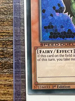 Yugioh Winged Kuriboh - SGX1-ENA06 - Secret Rare - 1st Edition No Name Misprint - Image 4