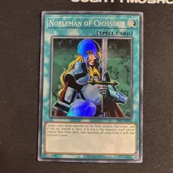 YUGIOH NOBLEMAN OF CROSSOUT SUPER RARE PSV-EN034 25TH ANNIVERSARY - Image 2