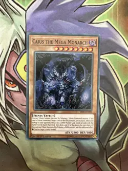 SR06-EN008 Caius The Mega Monarch Common 1st Edition NM Yugioh Card - Image 1