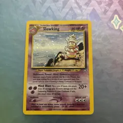 Slowking 14/111 | Neo Genesis | Holo Rare Unlimited Pokemon Card, Corner Swirl - Image 1