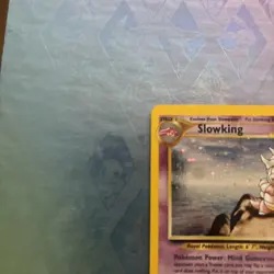 Slowking 14/111 | Neo Genesis | Holo Rare Unlimited Pokemon Card, Corner Swirl - Image 3