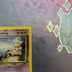 Slowking 14/111 | Neo Genesis | Holo Rare Unlimited Pokemon Card, Corner Swirl - Image 4