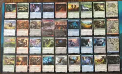 **The Lord Of The Rings Tales Of Middle Earth 36 Cards** Magic The Gathering MTG - Image 1