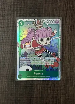 Perona OP12-034 SR Legacy of the Master One Piece Card Game English NM - Image 3