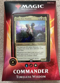 Magic the Gathering (MTG) - Commander Deck - Timeless Wisdom - Image 1