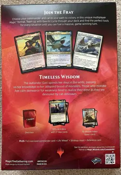 Magic the Gathering (MTG) - Commander Deck - Timeless Wisdom - Image 2