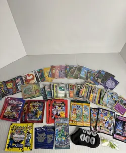 Pokemon Cards, Stickers, And More Lot TCG - Image 1