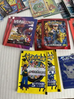Pokemon Cards, Stickers, And More Lot TCG - Image 2