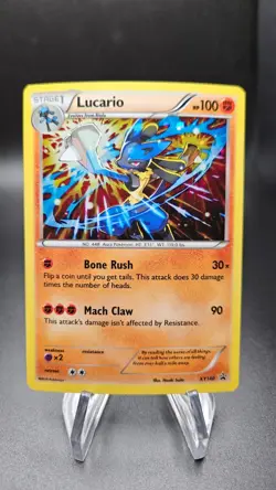 Lucario Holo XY140 2016 XY Promos Pokemon Cards TCG NM- - Image 1