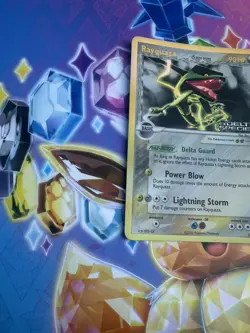 Rayquaza 13/113 2005 Reverse Holo Rare EX Delta Species Pokemon Card - Image 5