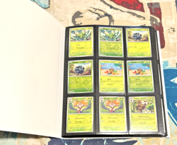 POKEMON TEMPORAL FORCES BASE COMPLETE MASTER SET REVERSE HOLOS 312 CARDS BINDER - Image 2