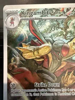 Kingambit Holofoil 130 Promo SV: Scarlet & Violet Promo Cards Near Mint - Image 5