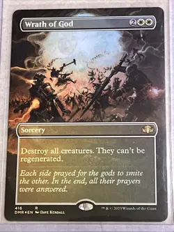 Wrath of God (Borderless) Dominaria Remastered Foil - Image 1
