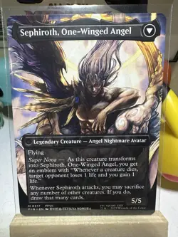 Sephiroth, Fabled SOLDIER (0317) (Borderless) Final Fantasy Non-Foil - Image 4