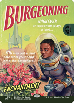 MTG Burgeoning - Showcase, Light Play, English Special Guests - Image 1