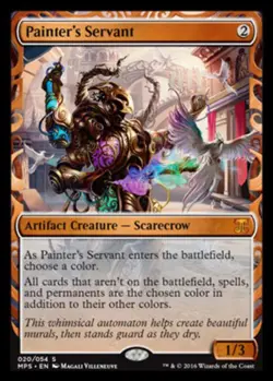 1x Painter's Servant - Foil Light Play MTG Magic - Kid Icarus - - Image 1