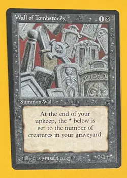 MTG WALL OF TOMBSTONES Legends (OldManMTG 004-559) - Image 1