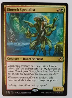 3 x Biotech Specialist. 0214. Edge of Eternities - Image 1