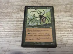 1x Silklash Spider - Onslaught - EX - Italian - OOP MTG - Image 1