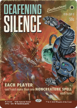 Deafening Silence (SHOWCASE) #120 | Near Mint | Special Guests Magic MTG - Image 1