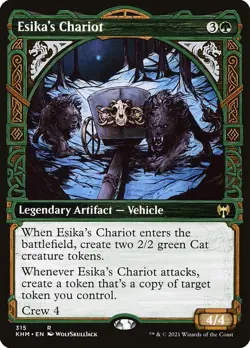1x Esika's Chariot (Showcase) - NM - See Pic for Set - SPARROW MAGIC mtg - Image 1