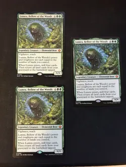 3x Lumra, Bellow of the Woods Bloomburrow Regular MTG NM - Image 1