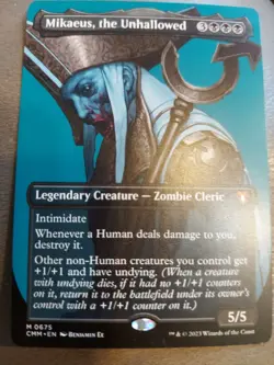 Mikaeus, the Unhallowed (Borderless) Commander Masters Regular - Image 1