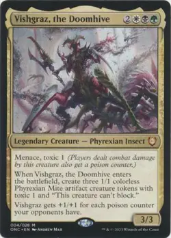 MTG Phyrexia: All Will Be One Commander - Vishgraz, the Doomhive - Image 1