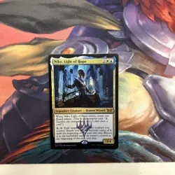MTG Niko, Light of Hope Foil [Duskmourn, Near Mint] - Image 1