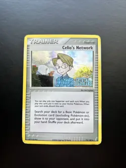POKEMON Celio's Network 73/100 Crystal Guardians Reverse Holo - Image 5