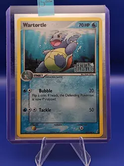 Pokemon TCG 2006 Wartortle 42/100 [Reverse Holo] Stamped Crystal Guardians NM - Image 1