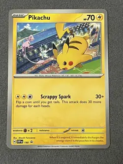 Pokemon Promo - No Stamp Asia Exclusive Pikachu SVP190 2024 World Championships - Image 1